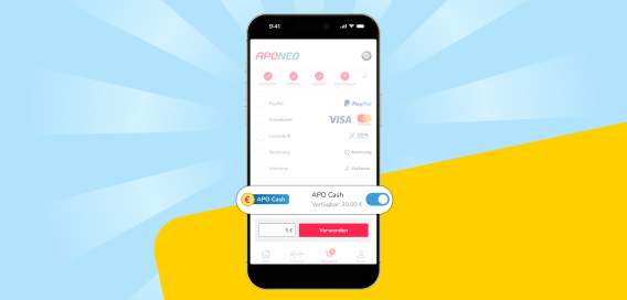APO Cash Guthaben aktiviert