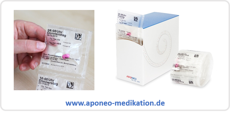 Einzelpackung Medikation