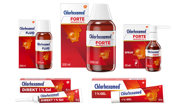 Chlorhexamed Produkte