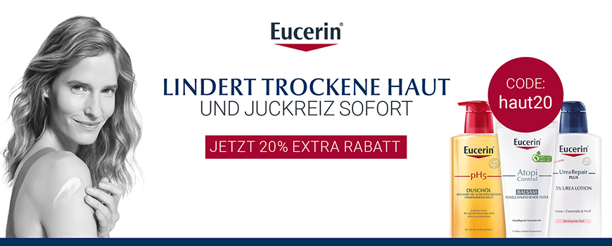 Eucerin - Gutscheinaktion Banner
