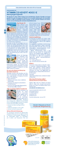 Vitamin D3 Hevert 4.000 I.E. Broschüre