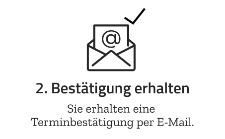 Bestaetigung erhalten