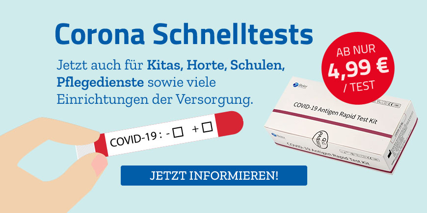 Corona Schnelltests zur Anwendung für Fachpersonal