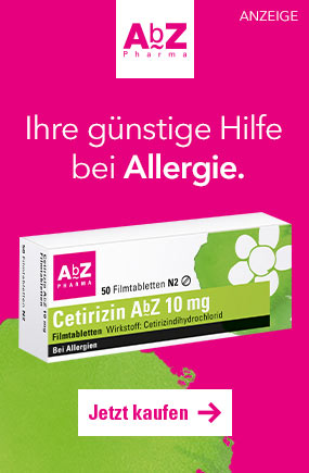 Cetirizin Tabletten von AbZ Pharma
