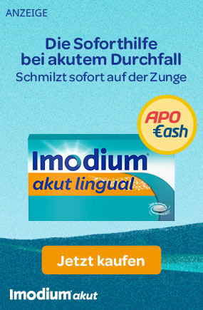 Imodium akut lingual die Soforthilfe bei akutem Durchfall