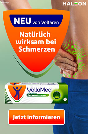 NEU von Voltaren – VoltaMed pflanzliche Schmerzcreme