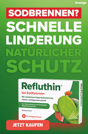 Refluthin bei Sodbrennen