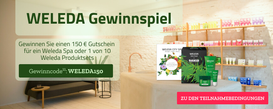 Weleda Gewinnspiel