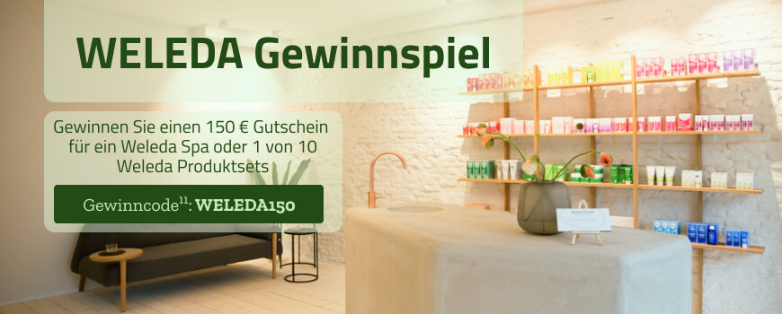 Weleda Gewinnspiel