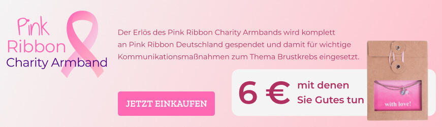 Pinkribbon Armband