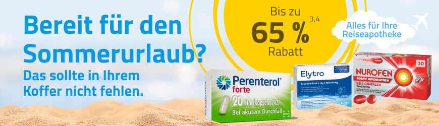 Reiseapotheke, Sonnen- und Insektenschutz