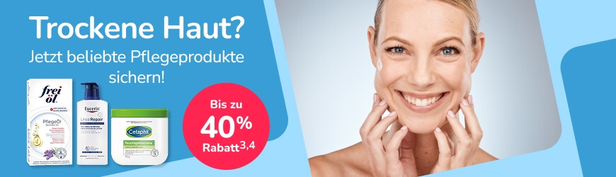 Hautpflege bei trockener Haut