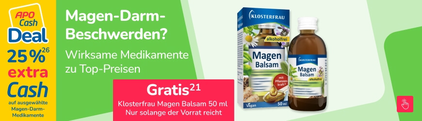 Gratis Magen Balsam von Klosterfrau sichern