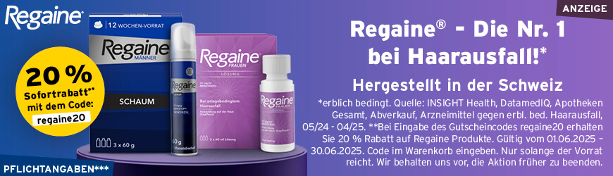 Regaine Aktionscode