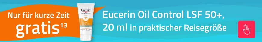 Gratis* Eucerin Oil Control Produkt sichern