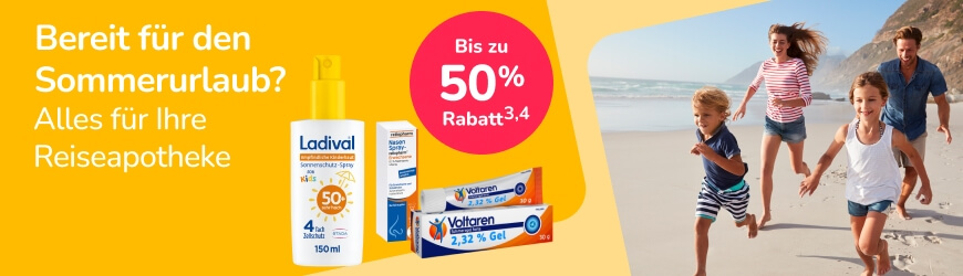 Reiseapotheke, Sonnen- und Insektenschutz
