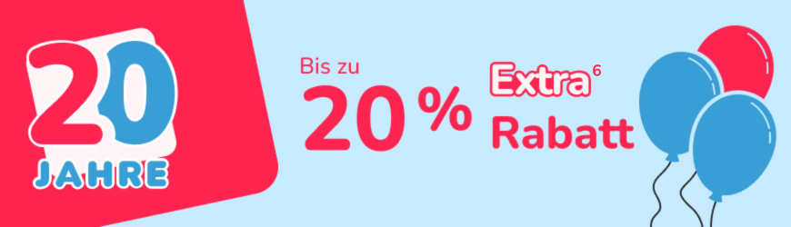 20 Jahre APONEO Geburtstagsdeals