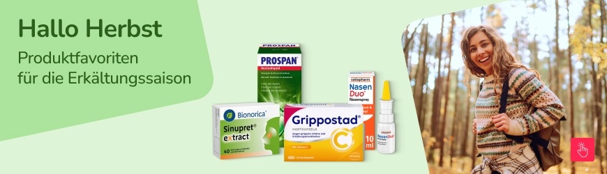 Produkte für die Erkältungssaison