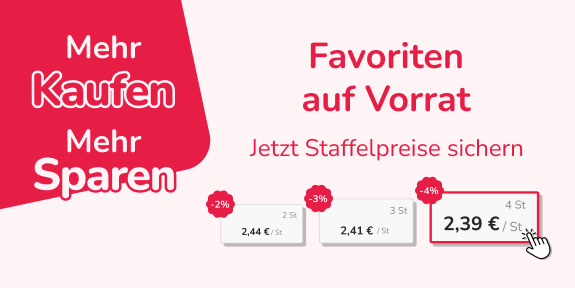 Mehr kaufen, mehr Sparen