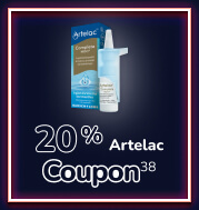 Black Week Coupon Artelac20