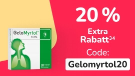 20 Prozent mit gelomyrtol20