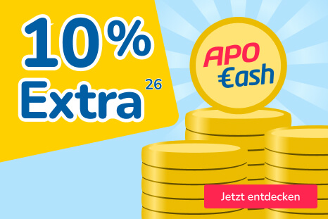 10 Prozent extra Cash