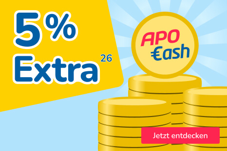 5 Prozent extra Cash