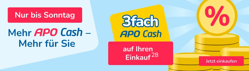 APO Cash 3 Prozent Standartverguetung