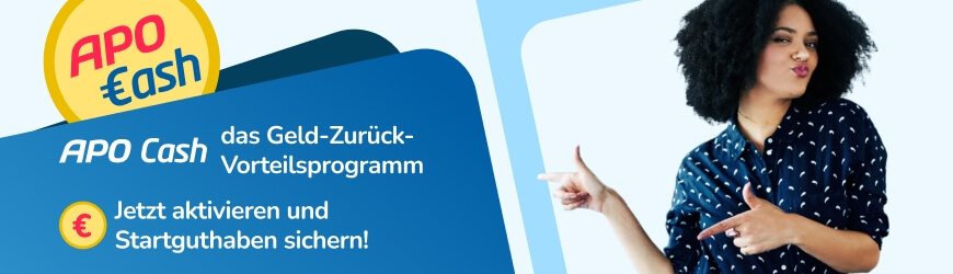 So einfach geht APO Cash