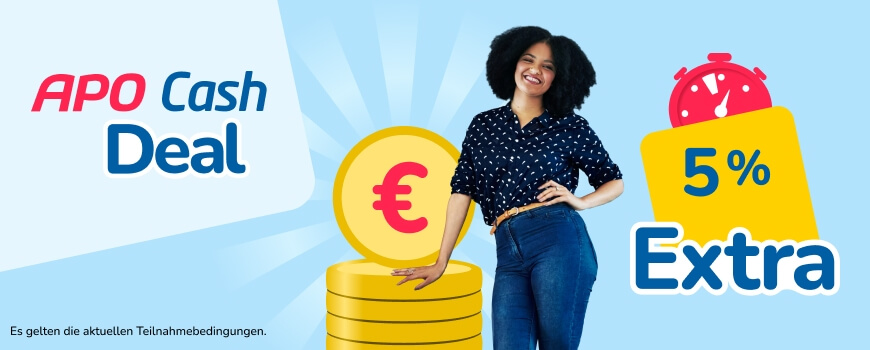 APO Cash Deals 5%