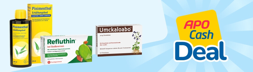 APO Cash Umckaloabo, Refluthin, Pinimenthol Deals
