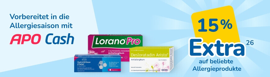 APO Cash Allergiesaison