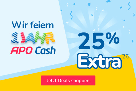 APO Cash Geburtstagsdeals