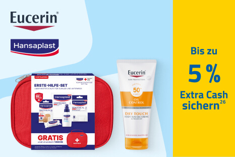 Eucerin und Hansaplast Deals - APO Cash