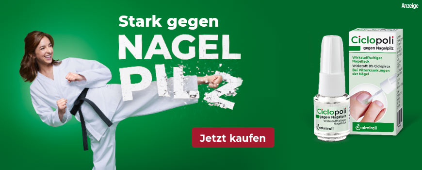 Ciclopoli gegen Nagelpilz