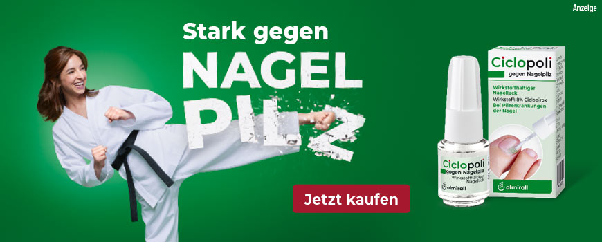 Ciclopoli Nagellack gegen Nagelpilz