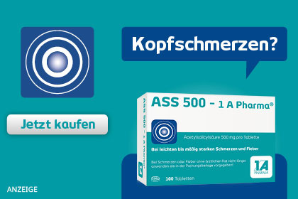 ASS 500 Tabletten von 1A Pharma