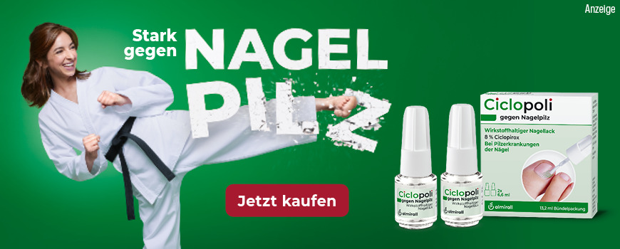 Ciclopoli gegen Nagelpilz