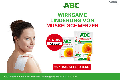 ABC Wärme-Pflaster sensitive-Vlies Hansaplast med