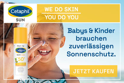 Cetaphil Sun Kids liposomale Lotion SPF 50+ Sonnenschutz für Baby- & Kinderhaut