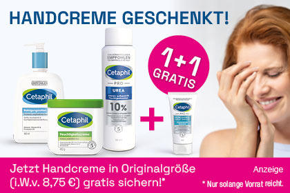 Cetaphil Pflegeprodukte für strapazierte Haut