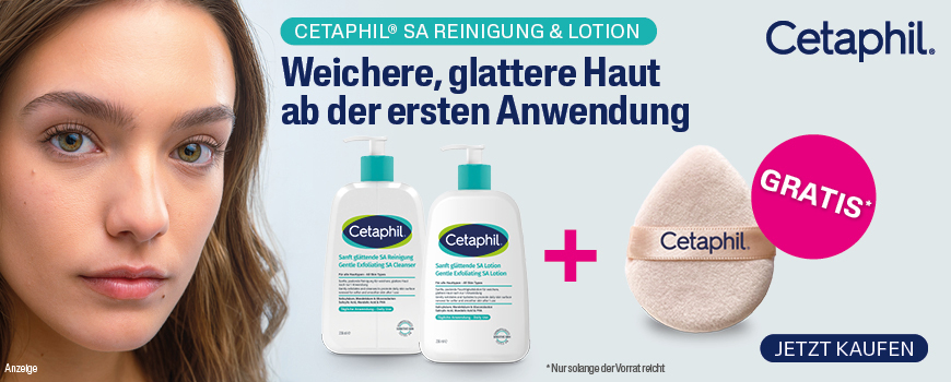 Cetaphil sanft glättende SA Lotion und Reinigung