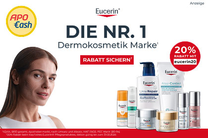 20 % extra APO Cash auf viele Eucerin Produkte