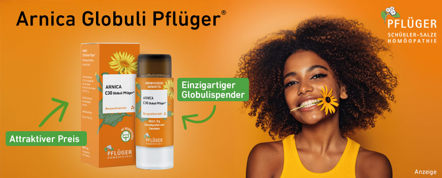 Arnica C30 Globuli Pflüger Dosierspender