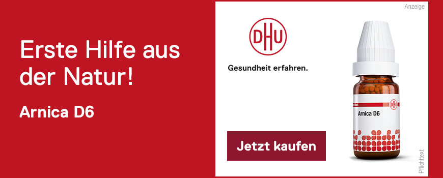 Erste Hilfe aus der Natur - DHU Arnica D6
