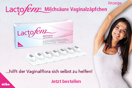 Lactofem Milchsäure Vaginalzäpfchen