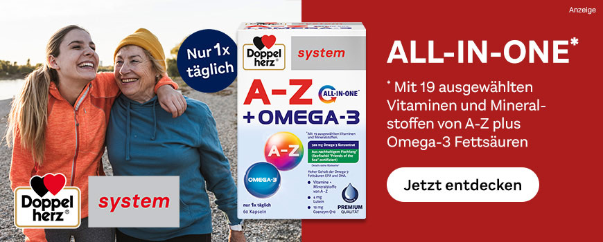Doppelherz A-Z plus Omega 3 All in One Kapseln