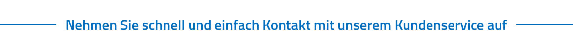 Headline Kontakt Servicecenter