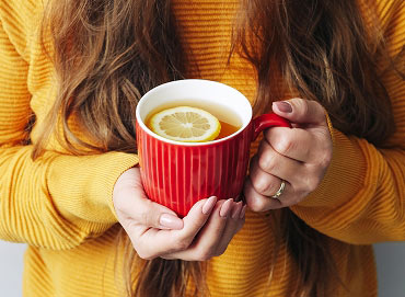 Eine Tasse Tee wärmt von innen und außen