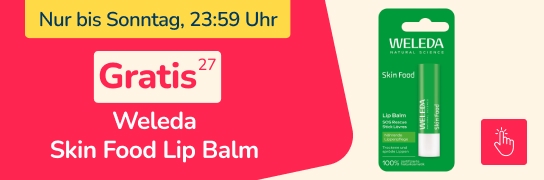 Weleda Skin Food Lip Balm mit Karton